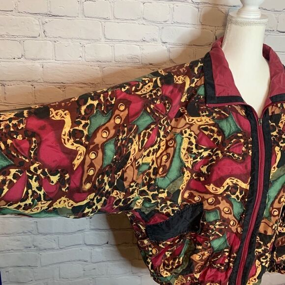 Casual Isle Vintage silk zipper jacket - Picture 2 of 7